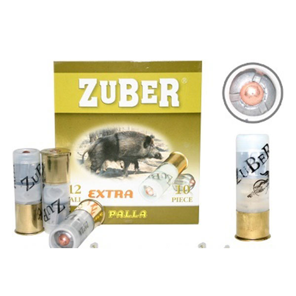 Tek Kurşun 12 Cl. Zuber Av Fişeği