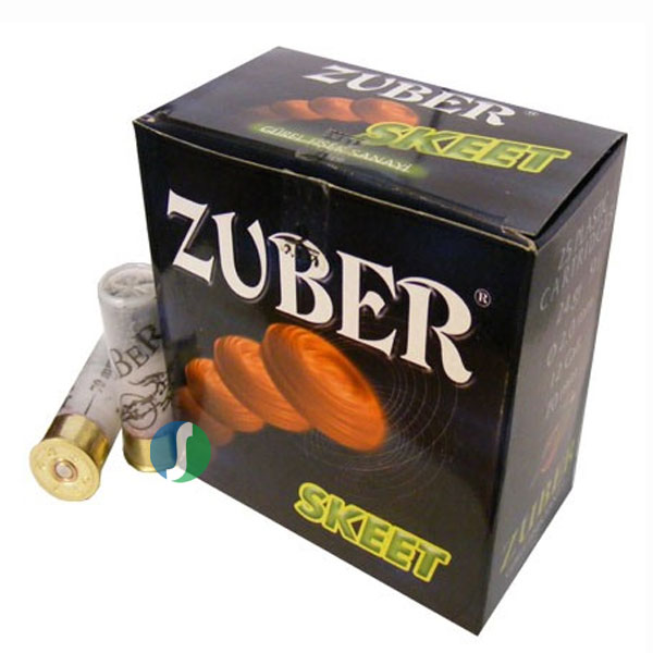 24 Gr. 12 Cl.no: 9.5 Zuber Trap Skeet Av Fişeği