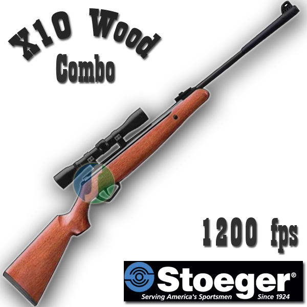 Havalı Tüfek Stoeger X10 4.5 Mm Combo Ahşap