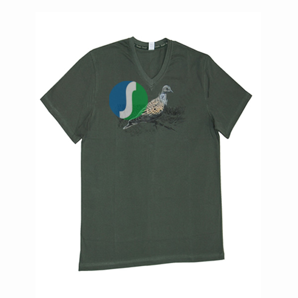 V yaka Üveyik Haki T Shirt Sts 11 L
