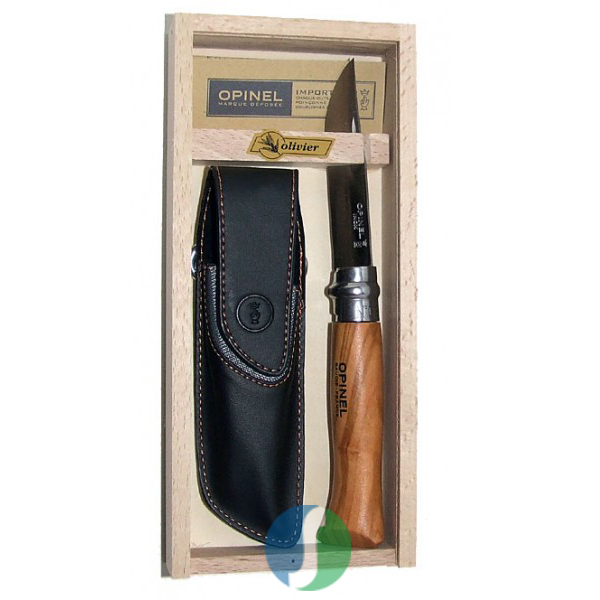 Opinel Inox 001004 Zeytin Saplı No:8 (kutulu)