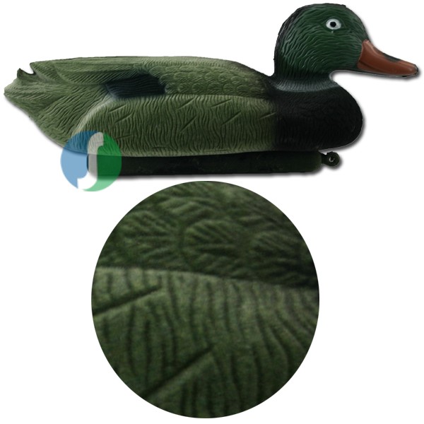 Hd 002r Tüylü Yeşil Baş Erkek Ördek (küçük)