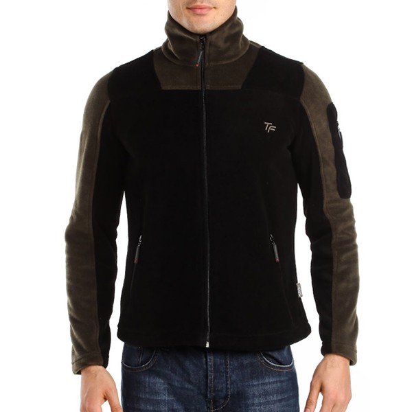 Thermoform Sportlıne Erkek Polar Mont Haki/siyah XL
