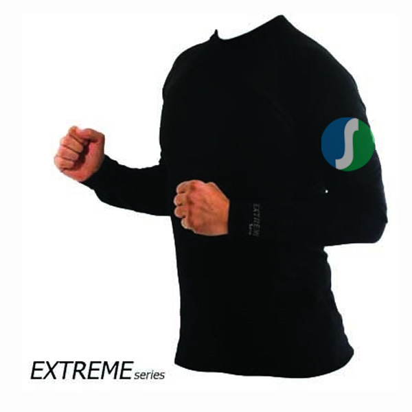 Extreme Erkek Uzun Kol Fanila Siyah L/XL