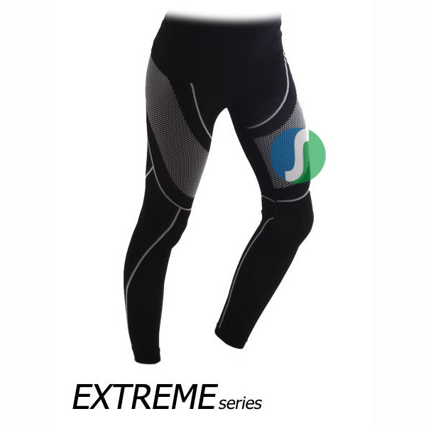 Extreme Erkek Uzun Tayt Siyah M/l