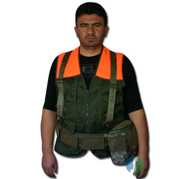 Th.002 Kapaklı Fişeklikli Bel Çantası