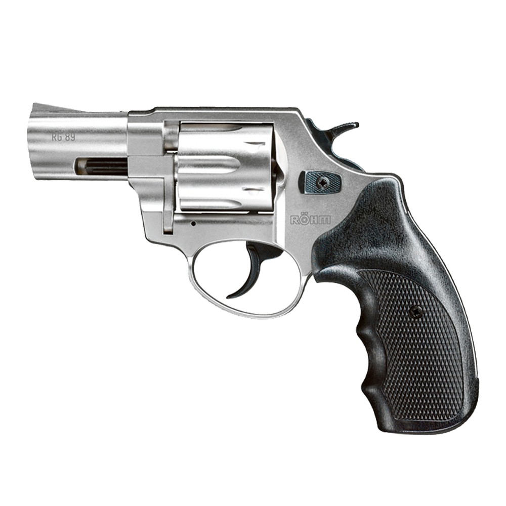 Röhm Kuru Sıkı Tabanca RG-59N Nikel Revolver