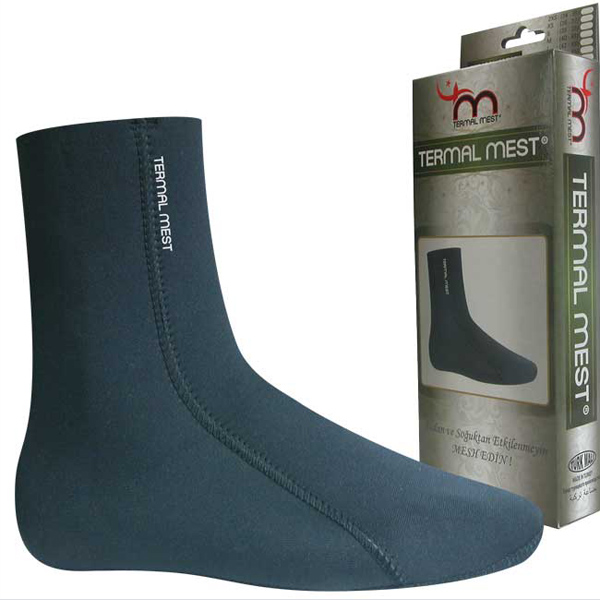 Neopren Termal Mest Çorap Siyah Xs 36 37