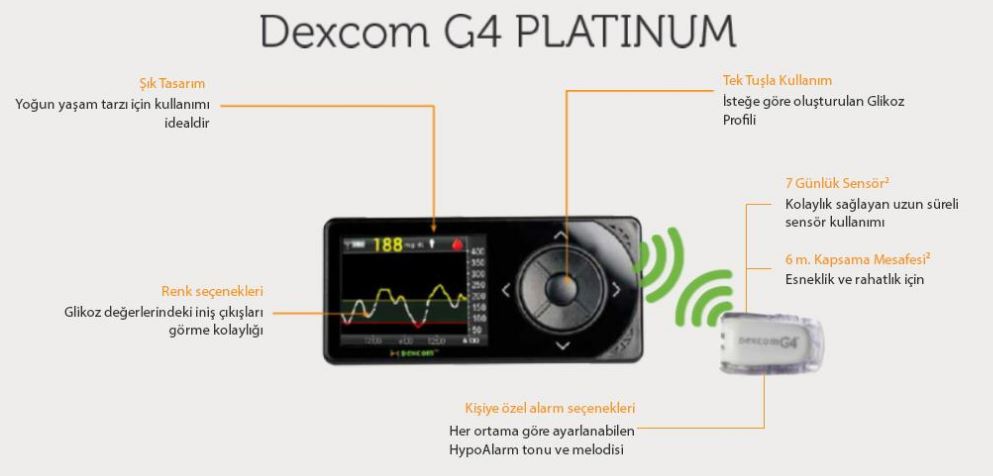 Dexcom G4 PLATINUM Receiver-OUS