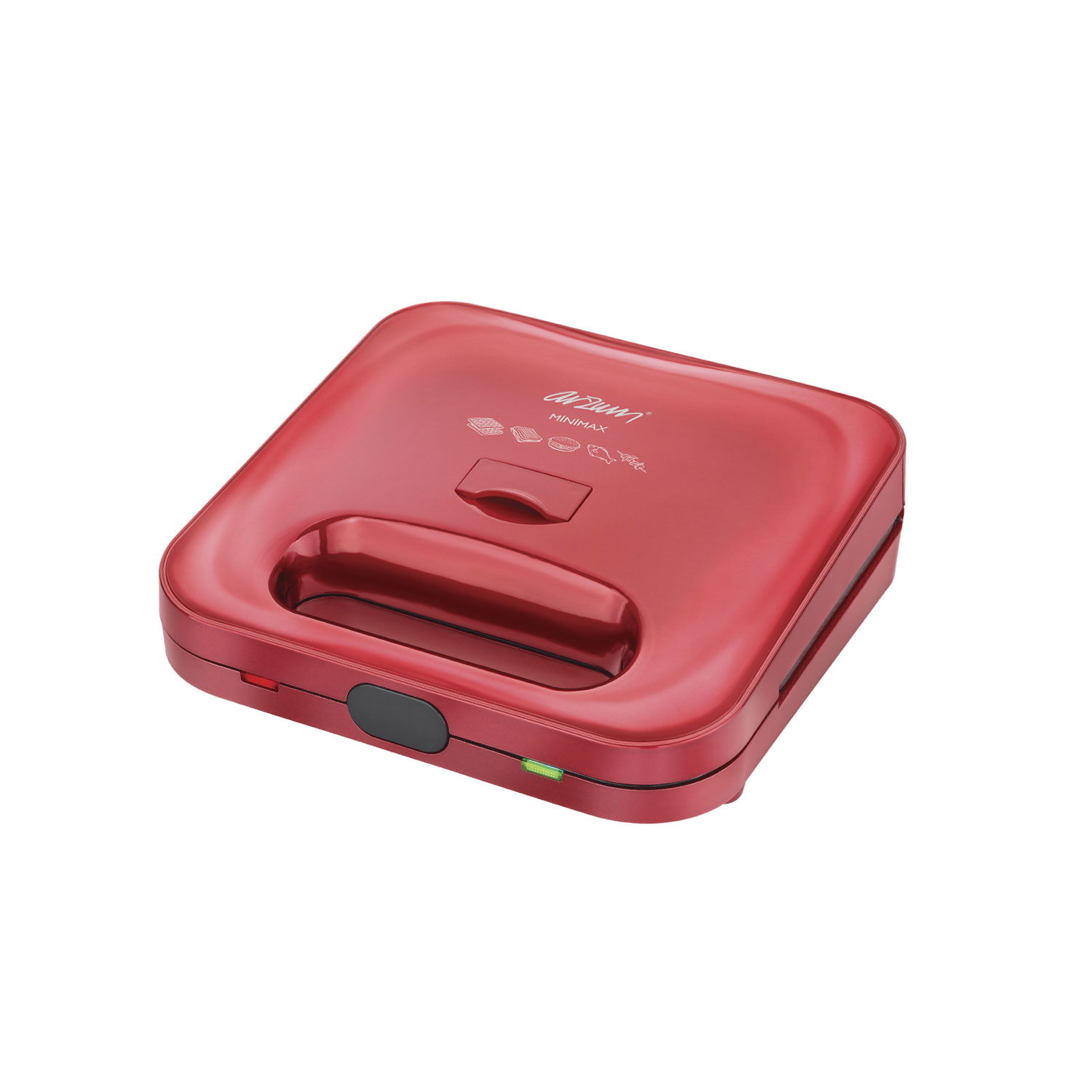 AR285 Arzum Minimax Tost Ve Waffle Makinesi KIRMIZI