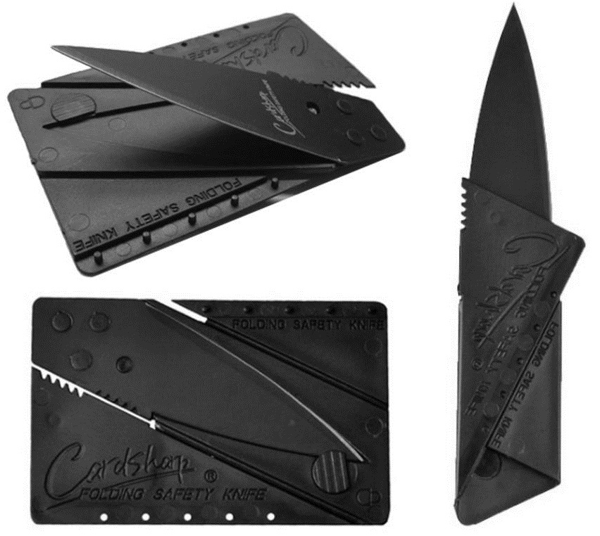 Kredi Kartı Şeklinde Bıçak Cardsharp