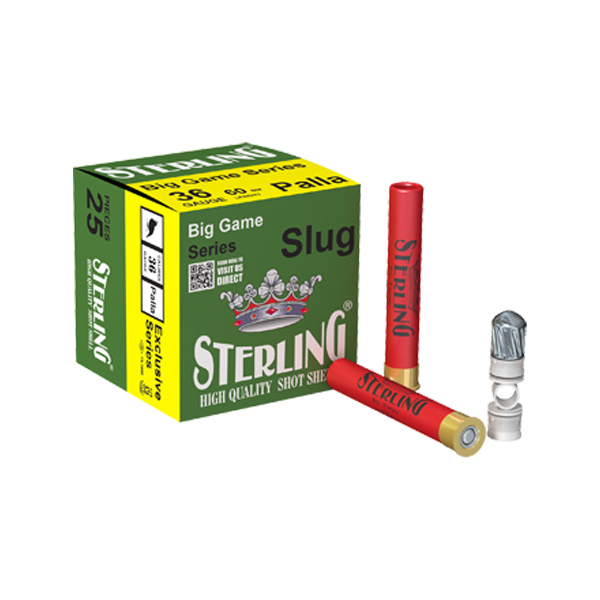 Tek Kurşun 36 Cl. Sterling Av Fişeği