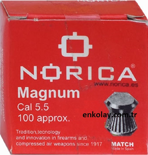 Norica Magnum 5.5 mm Havalı Saçma (100 Adet)
