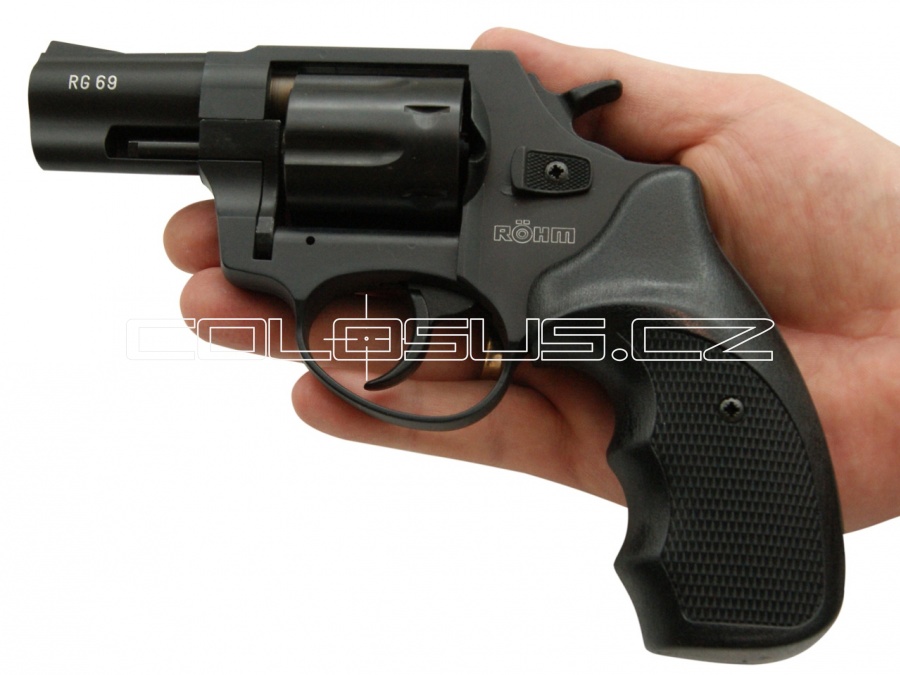 Röhm Kuru Sıkı Tabanca RG-69 Siyah Revolver