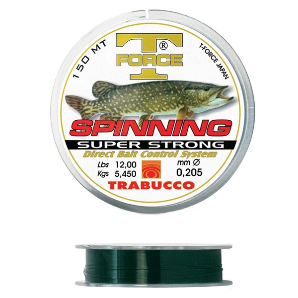 Trabucco T force Spinning Misina 150mt 0.205 Mm