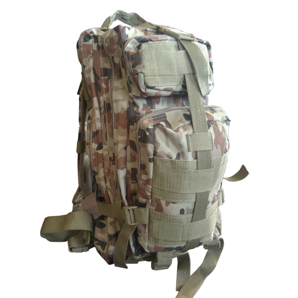 Tactical İthal Sırt Çantası Açık Kamuflaj 25 30 Lt