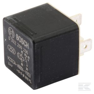 0 332 209 206 24VDC BOSCH Mini Röle B Tipi Çift Kontak