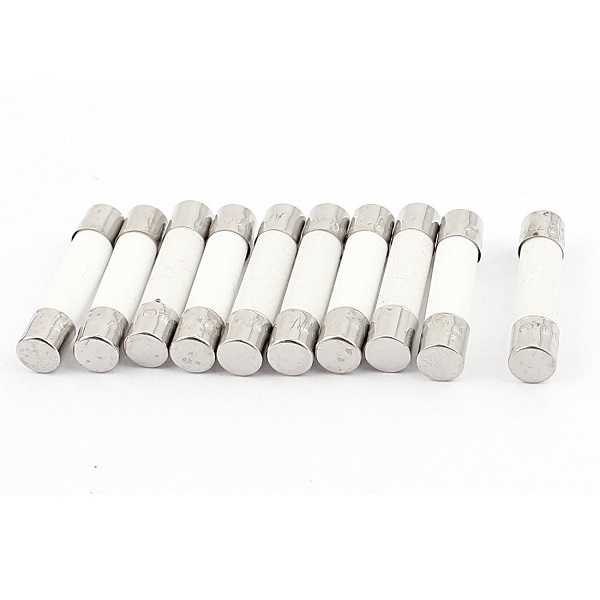 0.5A 500mA 6X30 mm Porselen Sigorta