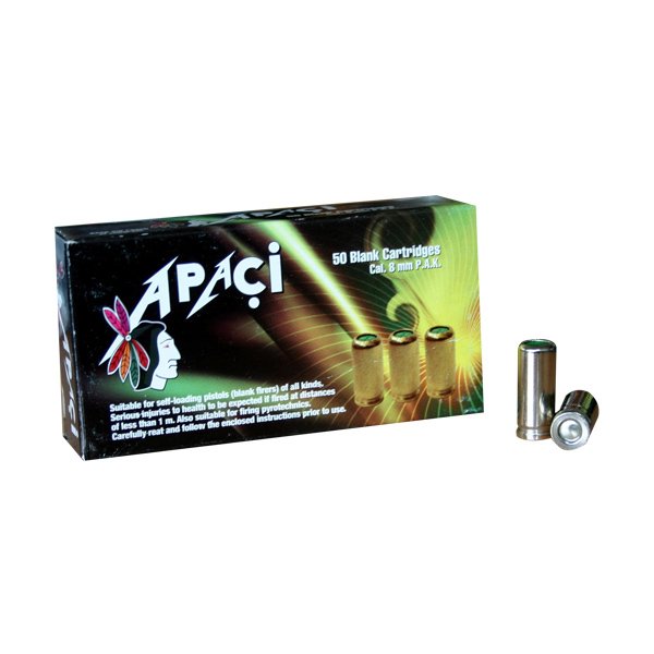 Apache Beyaz 8mm Ses Mermisi