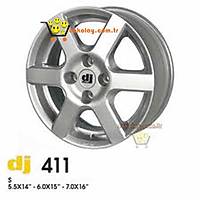 DJ �elik Jant 411 16" (4 Adet)