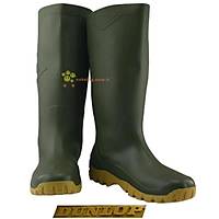 Dunlop Dane Çizme Yeşil/Bej (Thermolite Çorap Hediye)