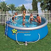 Bestway Büyük Boy Şişme Aile Havuz Seti (57121)