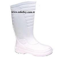 Lemigo Wellington 863 Beyaz �izme (Thermolite �orap Hediye)