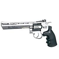 DAN-WESSON 6" REVOLVER SILVER TOPLU TABANCA 16559