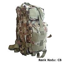 Tactical İthal Sırt Çantası Açık Kamuflaj 45 Lt
