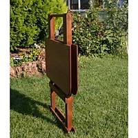 Modermo Ahap Katlanr Masa (70x70 cm) (108)