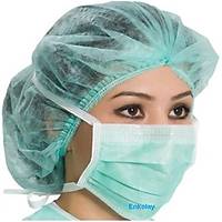 Ba�lanabilir 3 Katl� Burun Telli Ba�c�kl� Maske