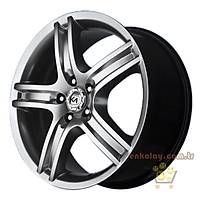 Kormetal 16" Çelik Jant KM 1016 Hyper Black (POWERFUL)(4 Adet) (Hediyeli)