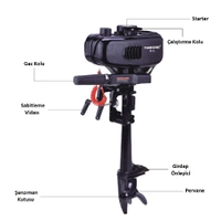 Tomking TKC520F Tekne ve Bot Motoru -Su So�utmal�