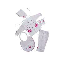 Sema Baby 5'li Premature Puanl� Set - Pembe
