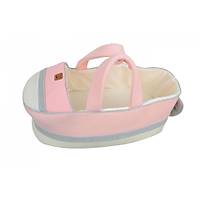 Sema Baby Portbebe Yenido�an Bebek Yata�� - Ekru/Pembe