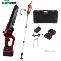 Gardenpro VST9C202 Lityum Ak�l� Uzatma Aparatl� Budama Testeresi