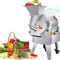 Dalle QD-33 End�striyel �ok Fonksiyonlu Meyve Sebze Dilimleme Makinas� ( K�p-�erit,Para )