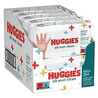 Huggies All Over Clean Bebek ve �ocuk Islak Mendili 10x56 Yaprak