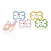 Bebedor Geni� Y�zeyli Damakl� Silikon Emzik (No.1) 0-3 Ay