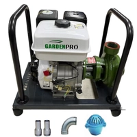 Gardenpro WP-20/145H Y�ksek Bas�n�l� D�k�m Pompal� Su Motoru 145 mt 9 Hp