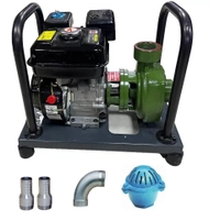 Gardenpro WP-20/140H Y�ksek Bas�n�l� D�k�m Pompal� Su Motoru 140 mt 7 Hp