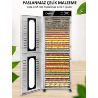 Dalle Dijital, Paslanmaz G�da ve Meyve Kurutma Makinesi 32 Tepsili