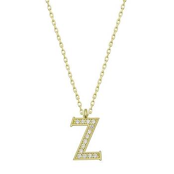 Gm Gold Z Harfi Kadn Kolye