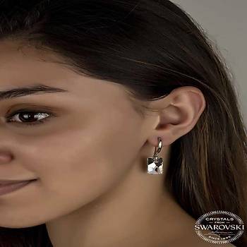 Swarovski Crystal Tal Gm Beyaz Baget Sallantl Kadn Kpe