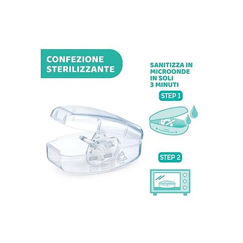 Chicco PhysioForma Soft 2'li Silikon Emzik 2-6 Ay Erkek