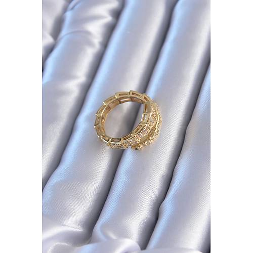 VIP Seri Gold Renk Ylan Model Kadn Yzk