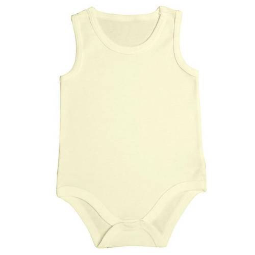 Sevi Bebe Kolsuz Atlet Badi (Body) Krem 9 Ay