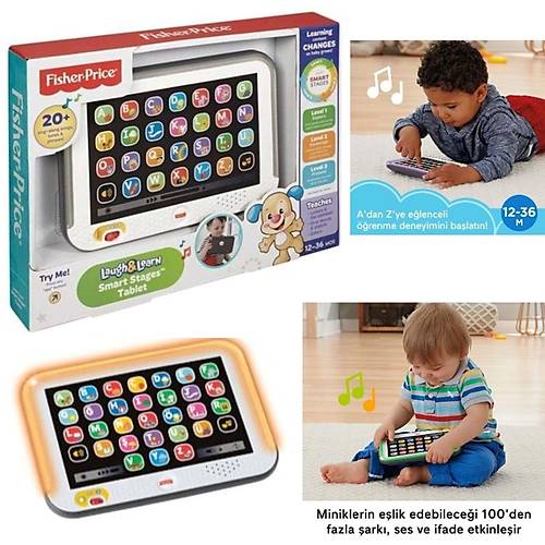 Fisher Price Ya�a G�re Geli�im E�itici Tablet HXB69