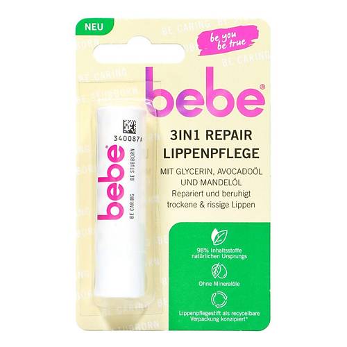 Bebe Zartpflege 3 in 1 Onar�c� Dudak Bak�m Kremi