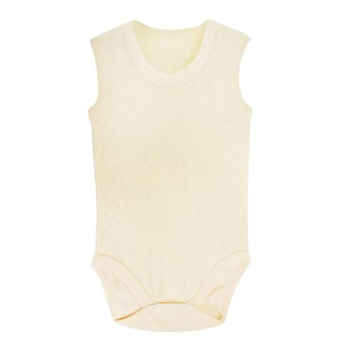 Sema Baby Jakarl� Ask�l� Badi (Body) - Krem 0-6 Ay